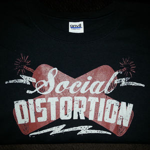 Social Distortion Dynamite TNT Logo TShirt NEW